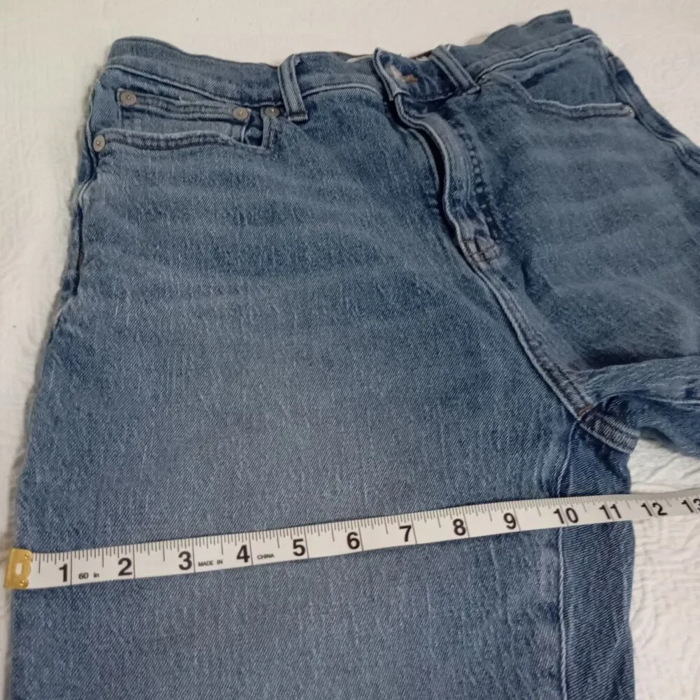Madewell $128 The Tall '90s Straight Jean in Rondell Wash Size 27 Women's - Picture 12 of 14